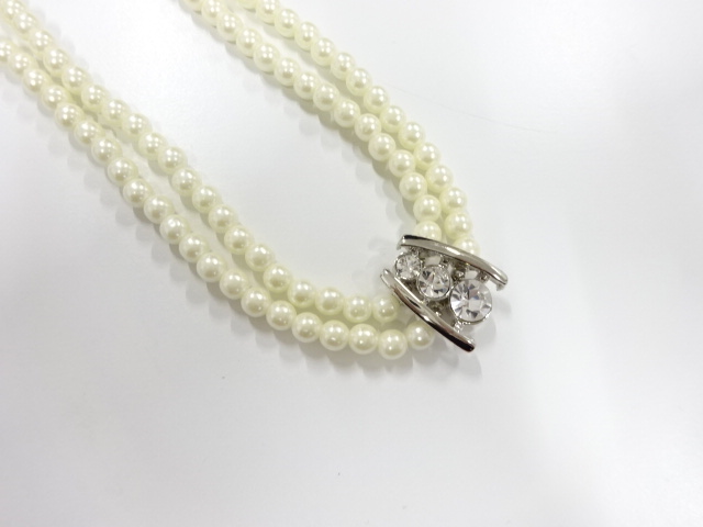 フェイクパール　ネックレス